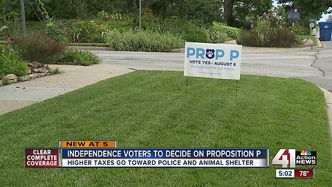 Independence voters to decide on Proposition P