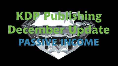 KDP Sales Update December 2021 / Passive Income / Low Content Book Publishing