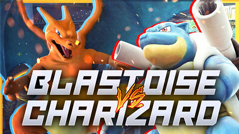 Charizad x Blastoise - Gameplay jogo de luta #Pokémon