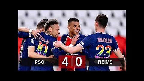 PSG VS REIIMS 4-0 HIGLIGHT EXTENDED & ALL GOAL 2021