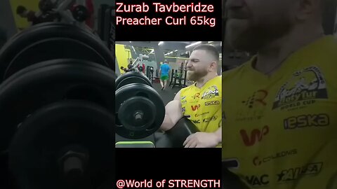 Zurab Tavberidze Crazy Biceps Training for ARMWRESTLING