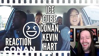 Ice Cube, Kevin Hart, and Conan help A Student Driver Reaction LMFAO!!!