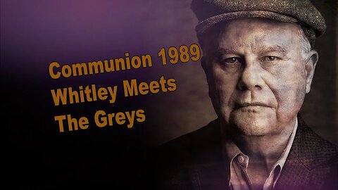 UFO MOVIE: Communion 1989 Communion 1989 Whitley Meets The Greys