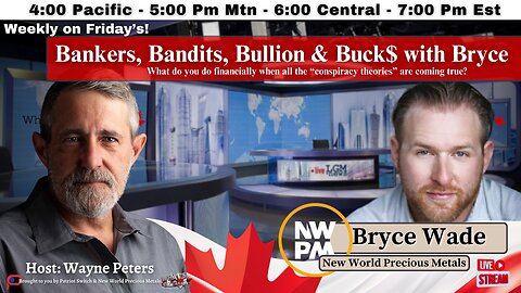 Ep 20: Bankers, Bandits, Bullion and Buck$ with Bryce