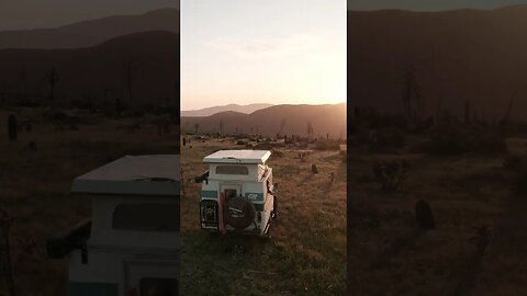 Dreamy sunsets alone in the desert. #offroad #overland #4x4 #travel #mexico #sunset