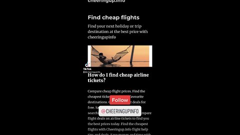 How do I find cheap airline tickets?￼