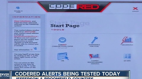 Broomfield & Jefferson counties to test CodeRED