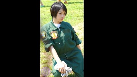 [Mobile] Kazari Female Military Cosplay Comiket 94コミケット コスプレ レイヤー c94 コミケ @kazariri