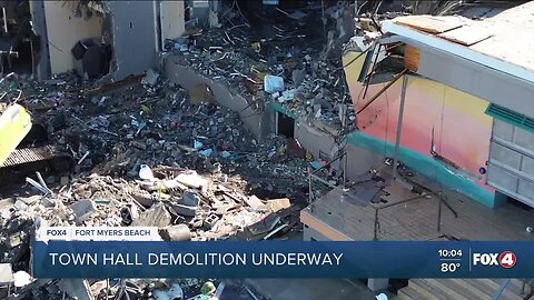 Town Hall demolition process begins