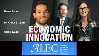 Dr. Art Laffer & Cathie Wood talk Innovation and Investing @ ALEC Annual Mtg 2023