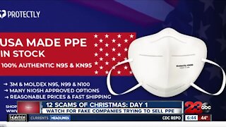 12 Scams of Christmas: Watch for fake companies trying to sell PPE