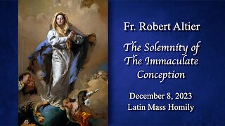 The Feast of The Immaculate Conception