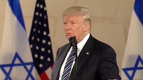 President Donald J. Trump promises his administration will stand with Israel!!!