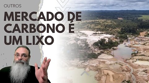 BBC descobre o ÓBVIO: o MERCADO de CARBONO é uma FARSA porque é IMPOSSÍVEL CALCULAR de FATO