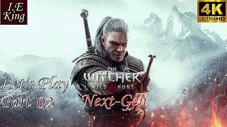 The Witcher 3 Wild Hunt Let's Play Pt 2 No Commentary