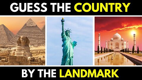 Guess the Country by the Landmark | Country Quiz