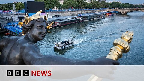 Paris 2024 Olympics: Men’s triathlon postponed over poor water quality | BBC News