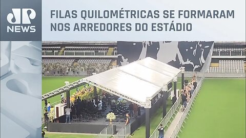 230 mil pessoas passaram pela Vila Belmiro para último adeus a Pelé