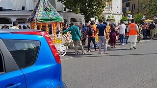 Hindu festival celebration Southall London UK