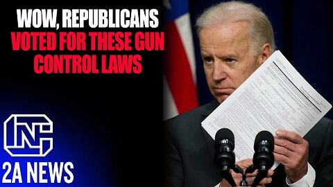 Republicans Voted For Gun Control That's Now Leading To Biden Banning Private Gun Sales
