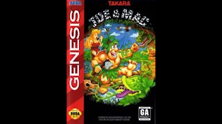 Joe and Mac Sega Mega Drive Genesis Review