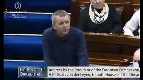 Irish MP Richard Boyd Barrett calls out the grotesque hypocrisy of EU and NATO on Palestine