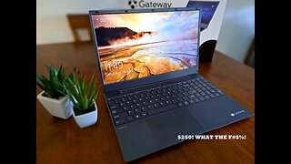 Cheap $249 Walmart Gateway Ryzen 3 Laptop Unboxing (Chill Vibes)
