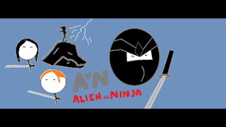 Alien vs Ninja