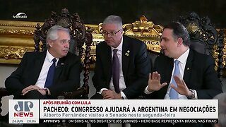 Rodrigo Pacheco diz que Congresso brasileiro ajudará Argentina em negociações