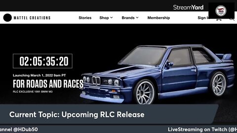 Hot Wheels RLC Exclusive 1991 BMW M3 Podcast