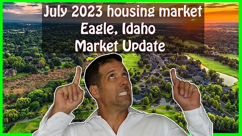 Has the housing market in Eagle Idaho finally crashed? We have the July numbers from the MLS