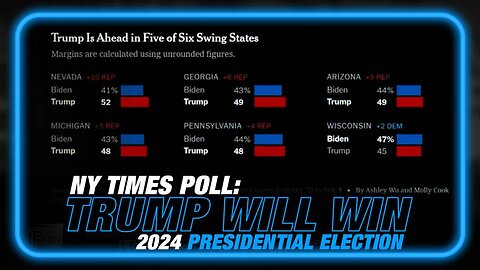 NY Times Poll Indicates Trump Will Win the 2024 Presidential
