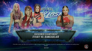 WrestleMania Backlash 2023 Bianca Belair vs Iyo Sky for the WWE Raw Women's Championship