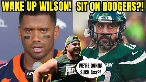 Russell Wilson's WAKE UP WORKOUT?! SCARY Jets & Aaron Rodgers THEORY from David Bakhtiari!
