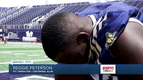 Reggie Peterson earns scholarship from FIU