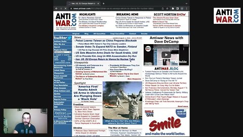 Antiwar News 8/4/22: Pelosi Leaves Behind Soaring Tensions, Senate Votes to Expand NATO, and More