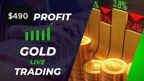 $490 profit in gold trading