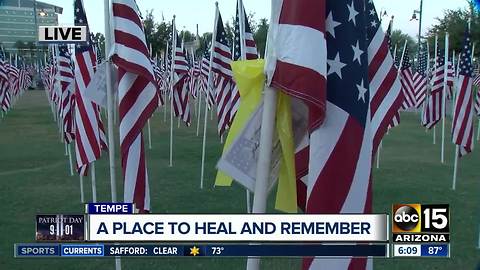 Annual 9/11 tribute in Tempe continues Monday