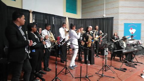 SOUTH AFRICA - Cape Town - Sekunjalo Delft Music Academy in concert at the Rosendaal High School in Delft. (Video) (mqg)