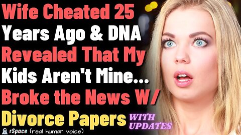 Wife Cheated 25 Years Ago & DNA Revealed the Kids Aren't Mine... Broke the News W/ Divorce Papers