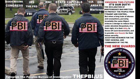 PBI Agents serve Notice of Treason to 3080 sheriffs. Protect The People or treason is the charge.