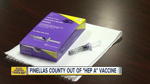 Demand for Hepatitis A vaccine skyrockets