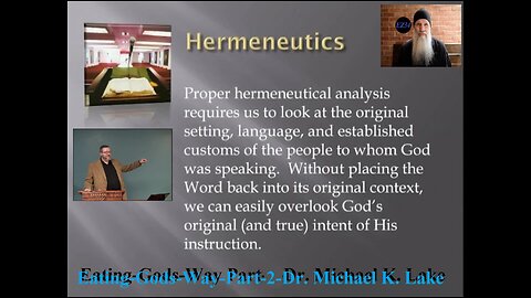 Eating-Gods-Way-Part-2-Dr. Michael K. Lake