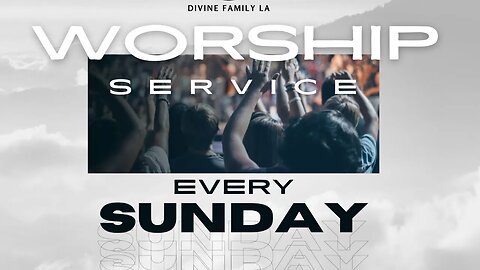 Sunday Worship Service // Divine Family LA // 7.2.2023