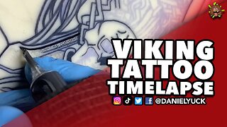 Viking Tattoo Timelapse