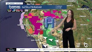 ABC 10News Pinpoint Weather with Meteorologist Megan Parry