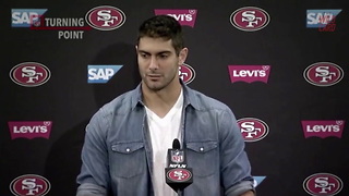 Jimmy Garoppolo On Leading The 49ers Over The Titans