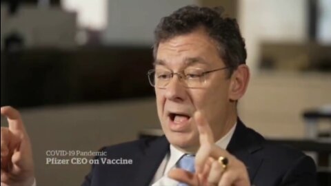 Pfizer CEO Albert Bourla calls people who spread "vaccine" misinformation - CRIMINALS