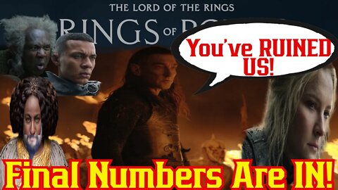 Rings of Power FAILS AGAIN! Final Numbers Are IN! Falls OFF Charts Two Weeks After Amazon Finale!