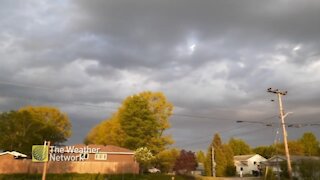 Tornado watch ensues as dark clouds loom overhead